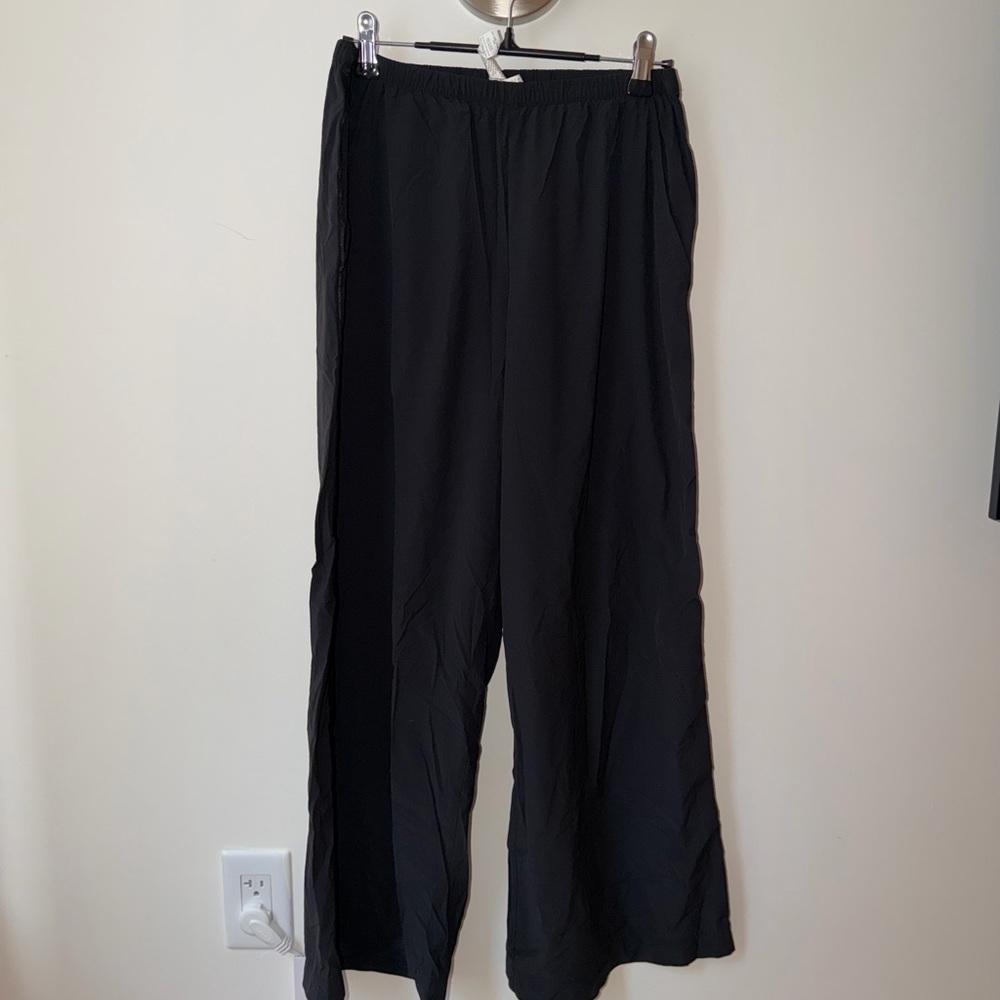 ALO Yoga Black Wide-Leg Pants